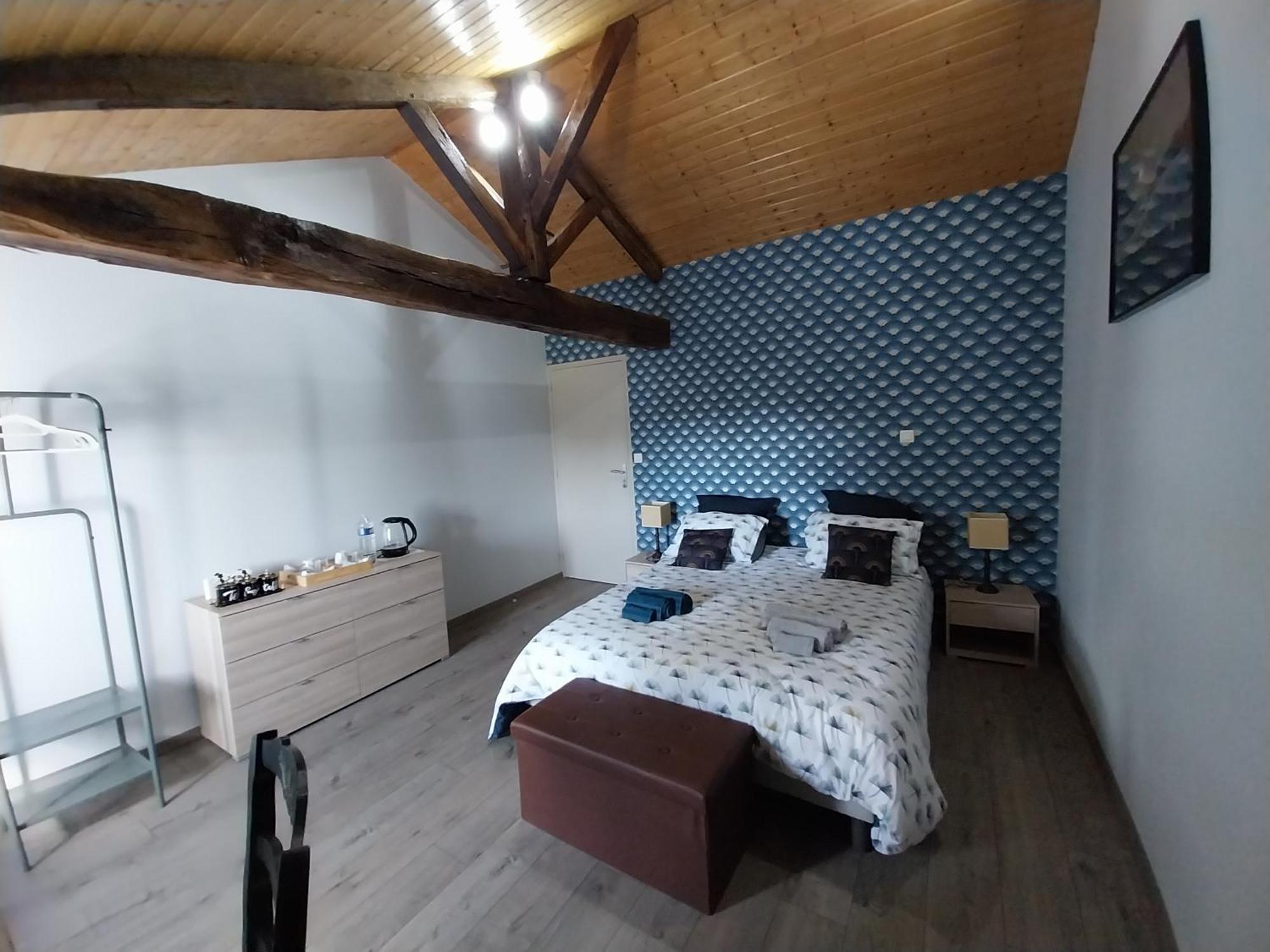 Au Granit Bleu Bed & Breakfast Faye-l'Abbesse ภายนอก รูปภาพ